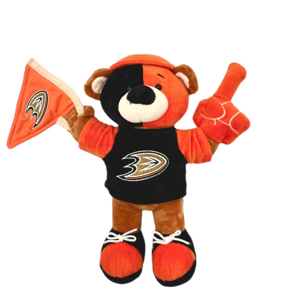 Anaheim Ducks Wild Wing Mascot Plush Figure. Ships next day